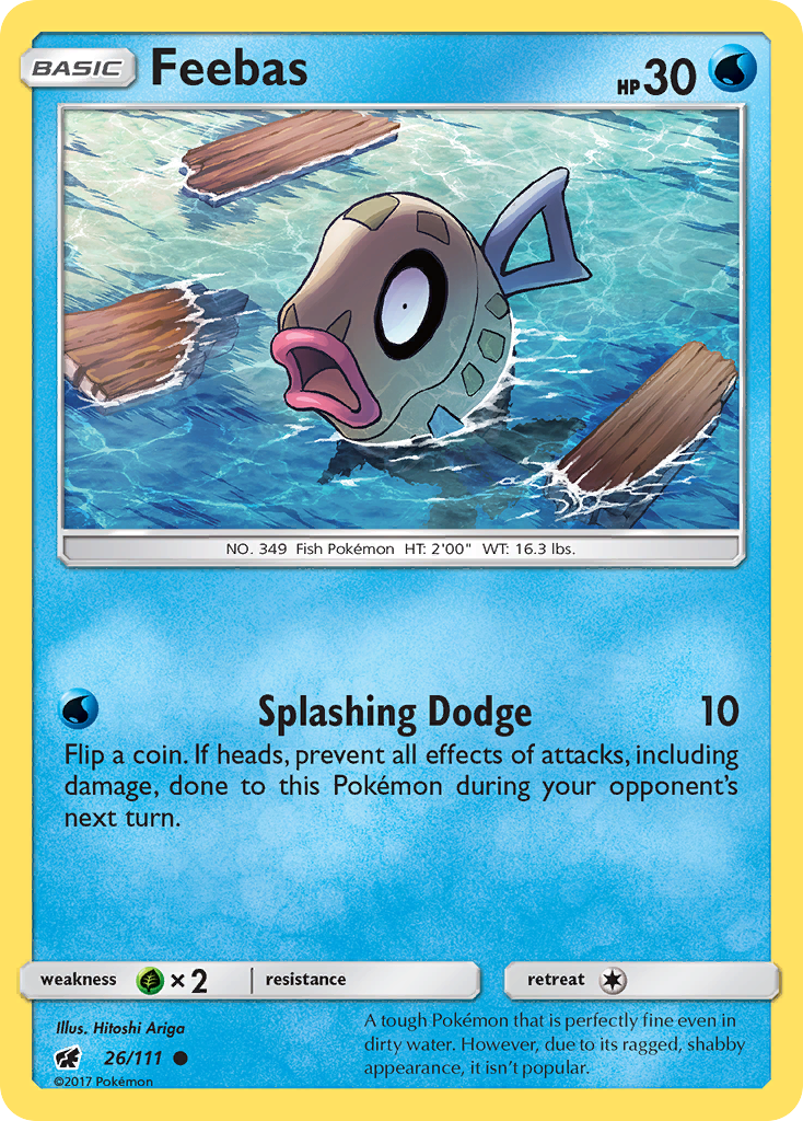 Crimson Invasion Feebas #26/111