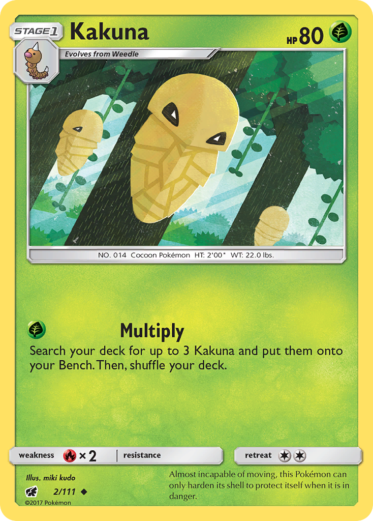 Crimson Invasion Kakuna #2/111