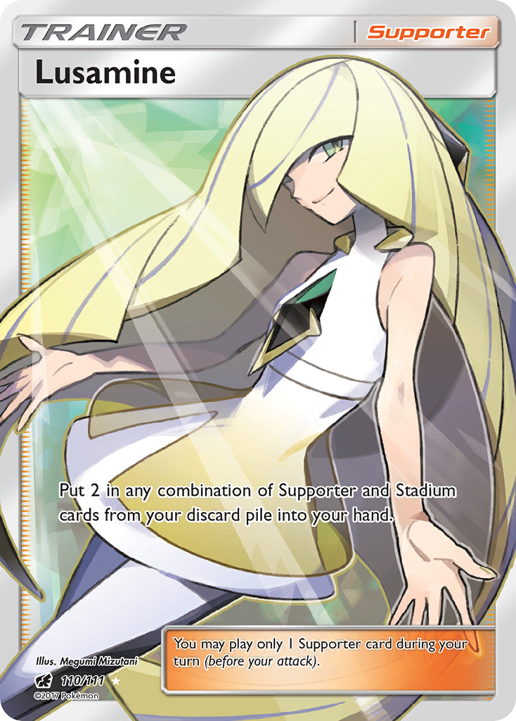 Crimson Invasion Lusamine #110/111