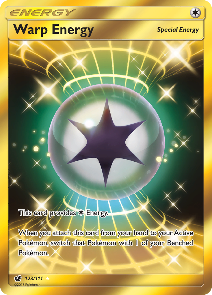 Crimson Invasion Warp Energy #123/111