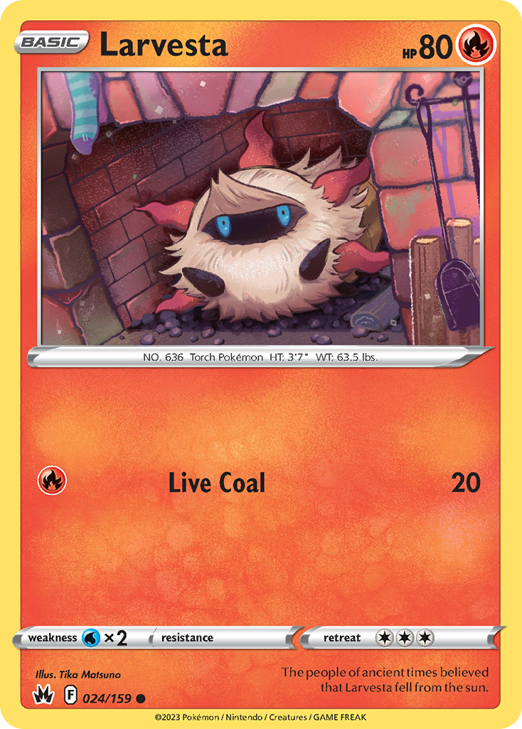 Crown Zenith Larvesta #24/159