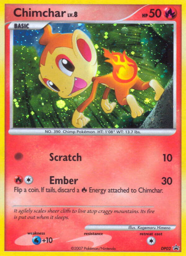 DP Black Star Promo Chimchar #2