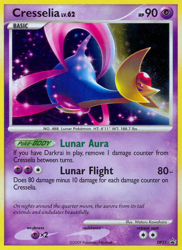DP Black Star Promo Cresselia #51