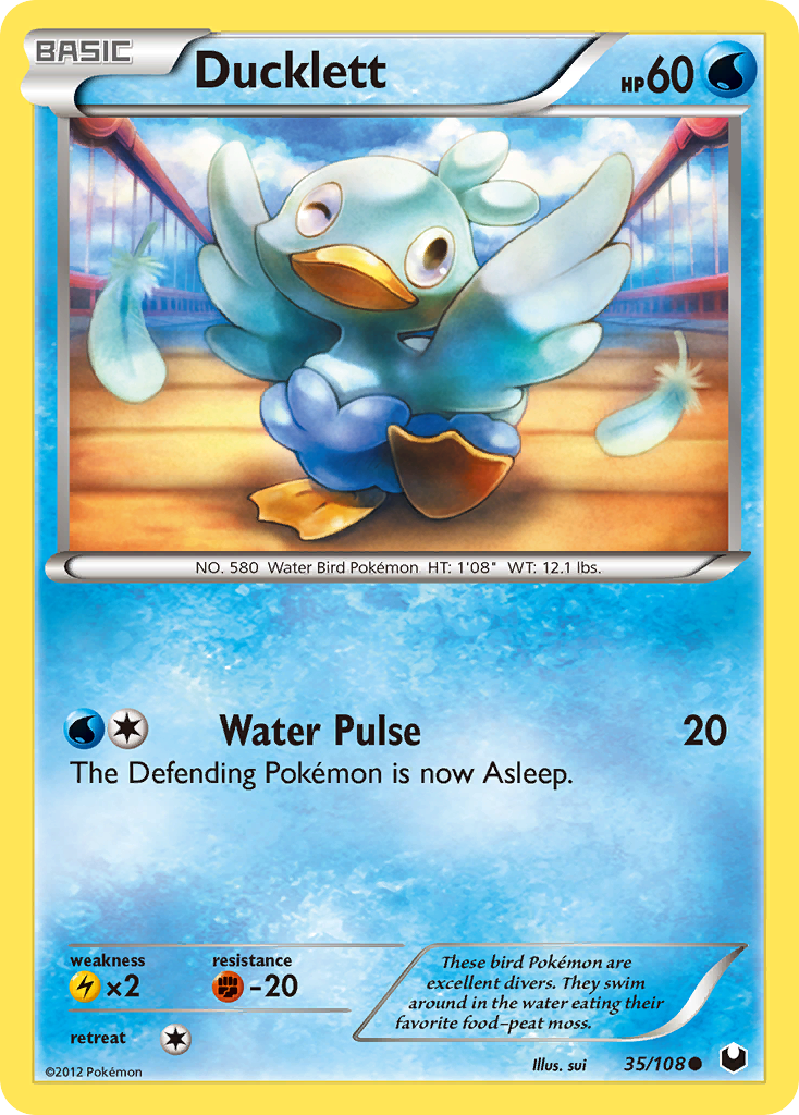 Dark Explorers Ducklett #35/108