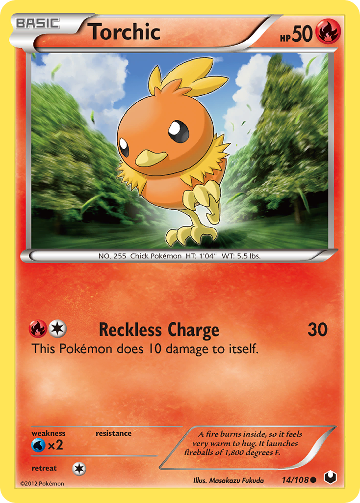 Dark Explorers Torchic #14/108