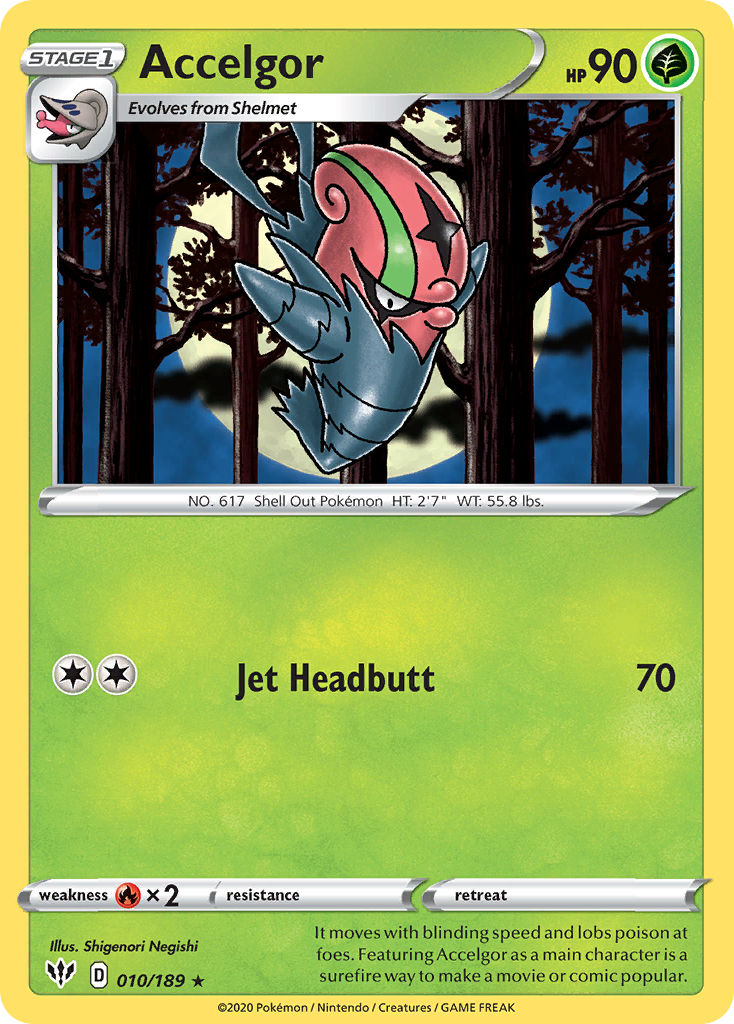 Darkness Ablaze Accelgor #10/189