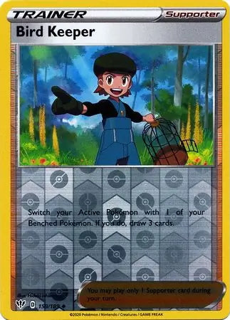 Darkness Ablaze Bird Keeper #159/189 reverse holo