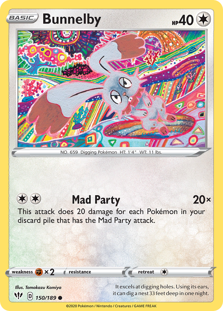 Darkness Ablaze Bunnelby #150/189