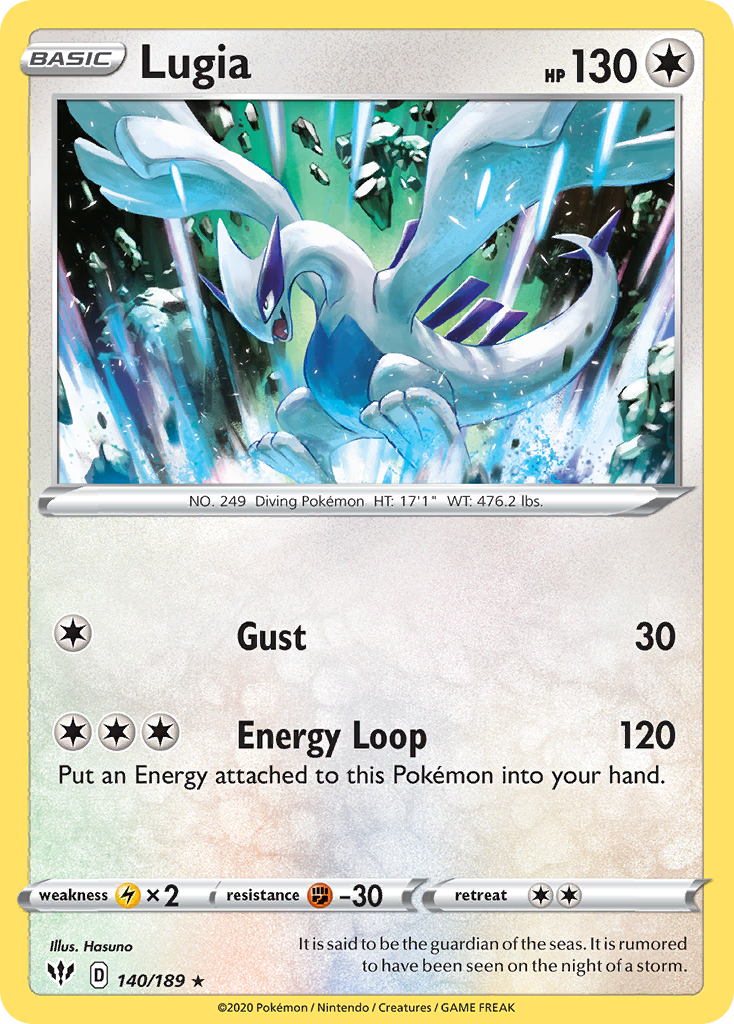 Darkness Ablaze Lugia #140/189