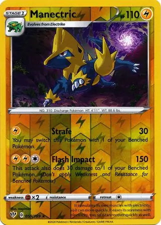 Darkness Ablaze Manectric #59/189 reverse holo