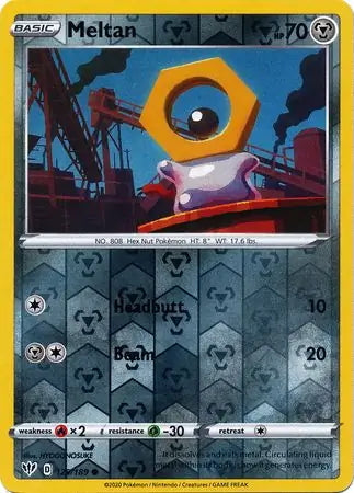 Darkness Ablaze Meltan #129/189 reverse holo