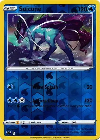 Darkness Ablaze Suicune #37/189 reverse holo