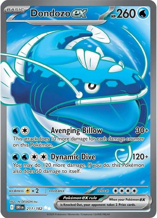 Destined Rivals Dondozo #211/182
