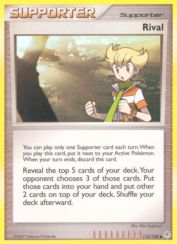Diamond & Pearl Rival #113/130