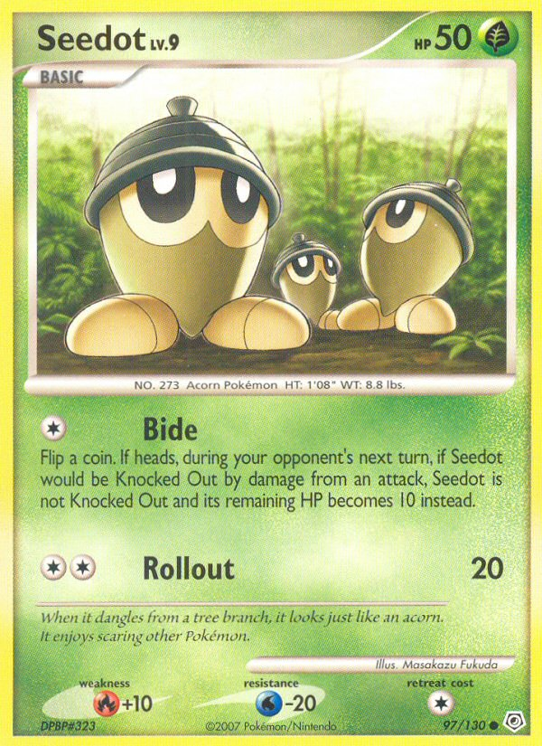 Diamond & Pearl Seedot #97/130
