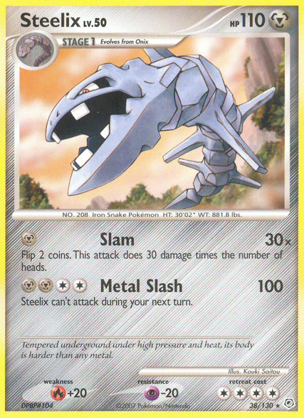 Diamond & Pearl Steelix #38/130