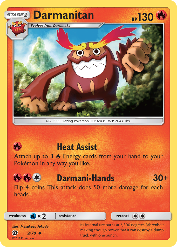 Dragon Majesty Darmanitan #9/70