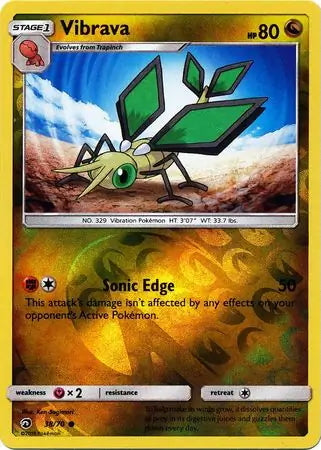 Dragon Majesty Vibrava #38/70 reverse holo