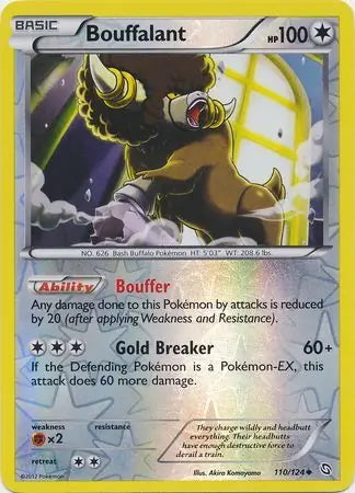 Dragons Exalted Bouffalant #110/124 reverse holo