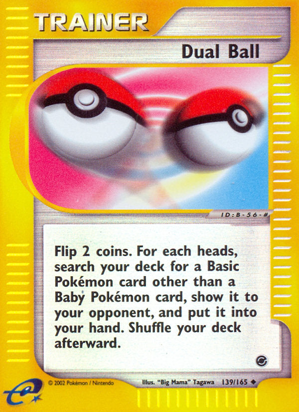 E-Series Expedition Dual Ball #139/165 reverse holo