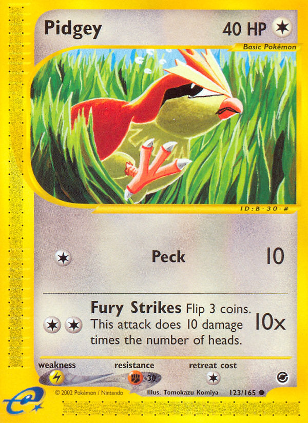 E-Series Expedition Pidgey #123/165