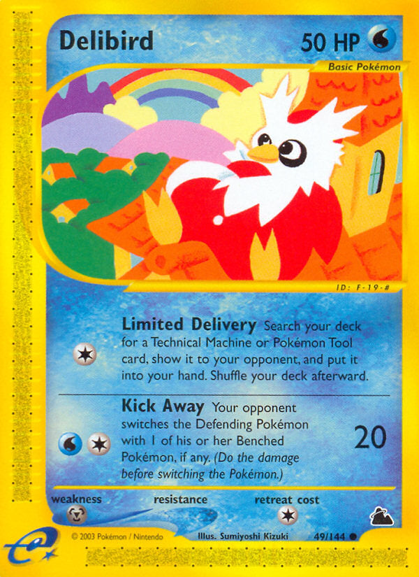 E-Series Skyridge Delibird #49/144