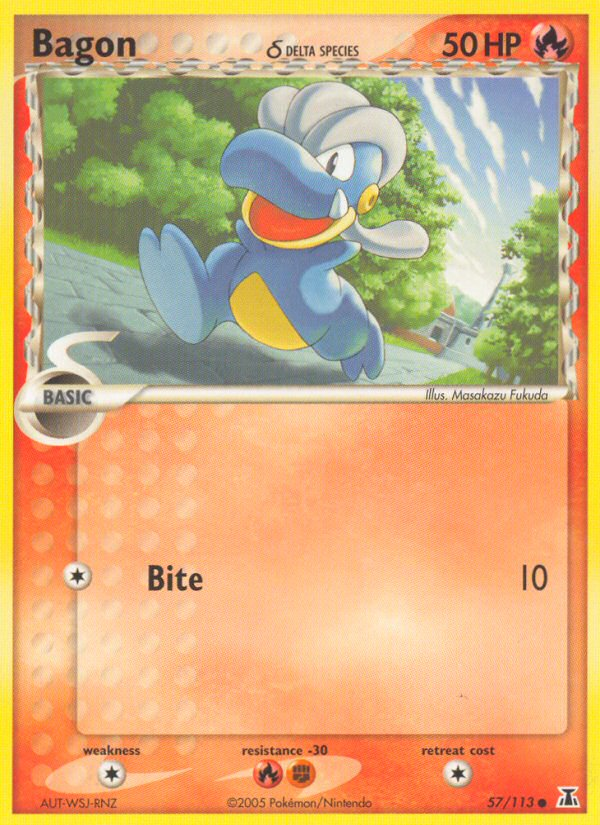 EX Delta Species Bagon #57/113