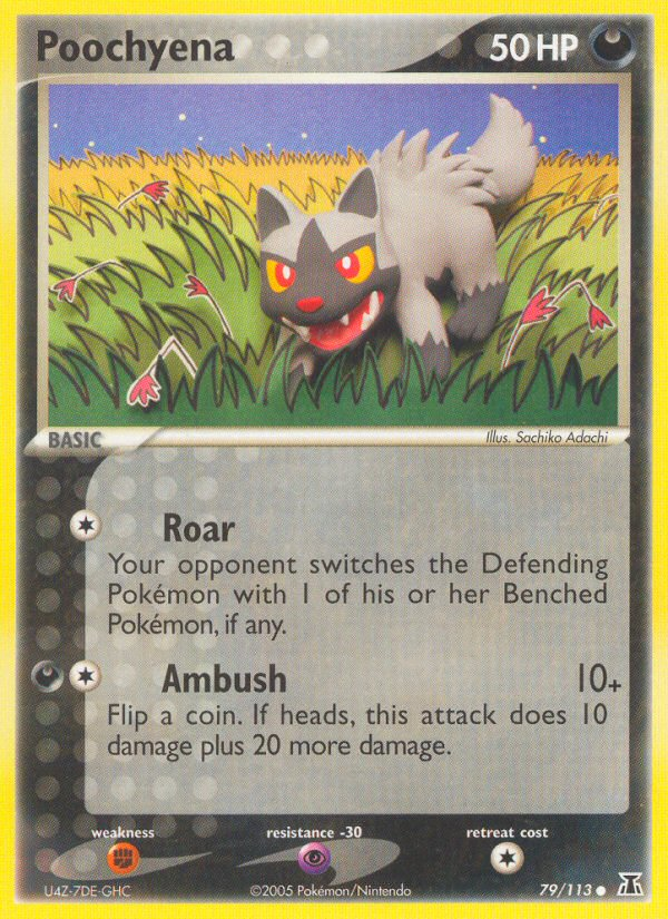 EX Delta Species Poochyena #79/113