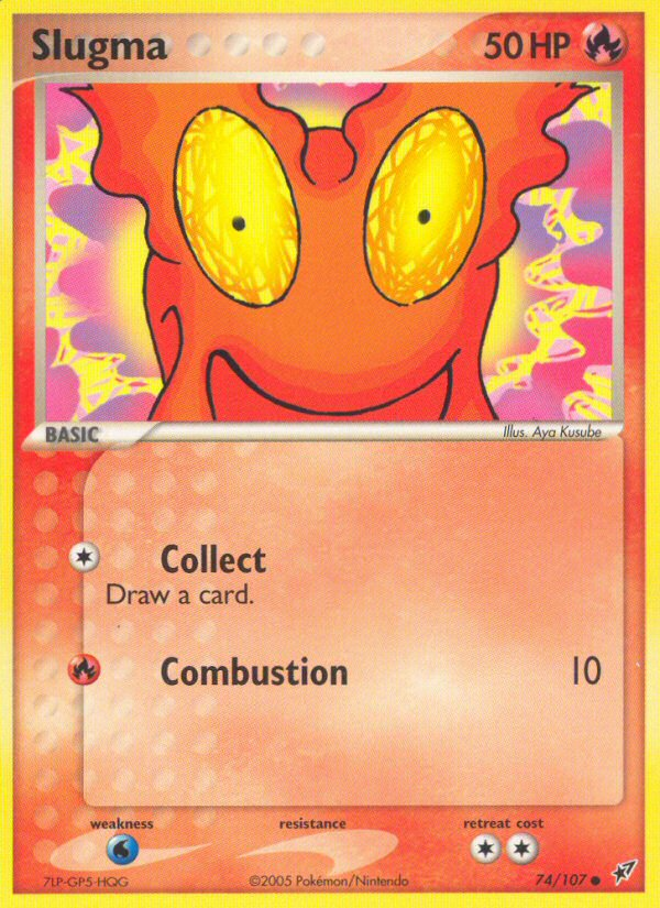 EX Deoxys Slugma #74/107