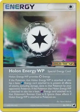 EX Dragon Frontiers Holon Energy WP #86/101 reverse holo