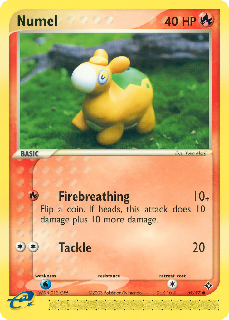 EX Dragon Numel #69/97