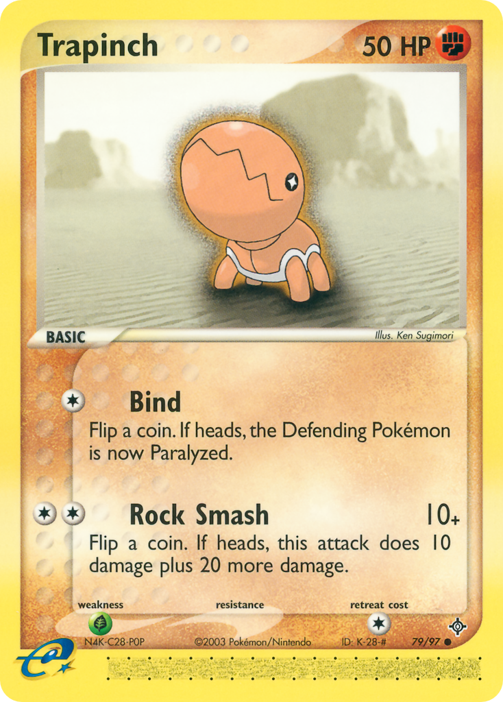 EX Dragon Trapinch #79/97