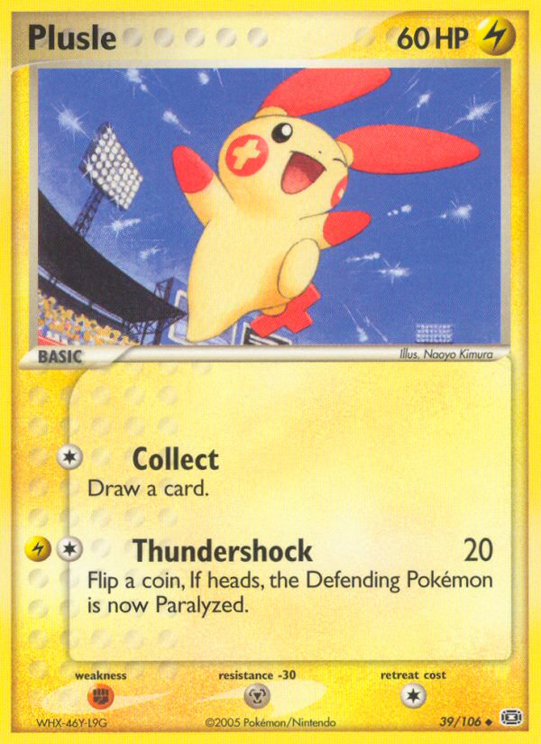 EX Emerald Plusle #39/106