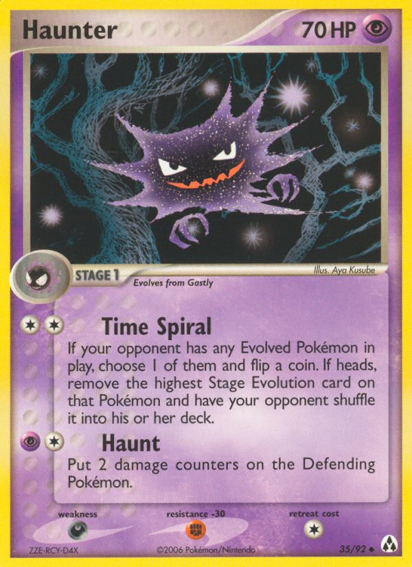 EX Legend Maker Haunter #35/92