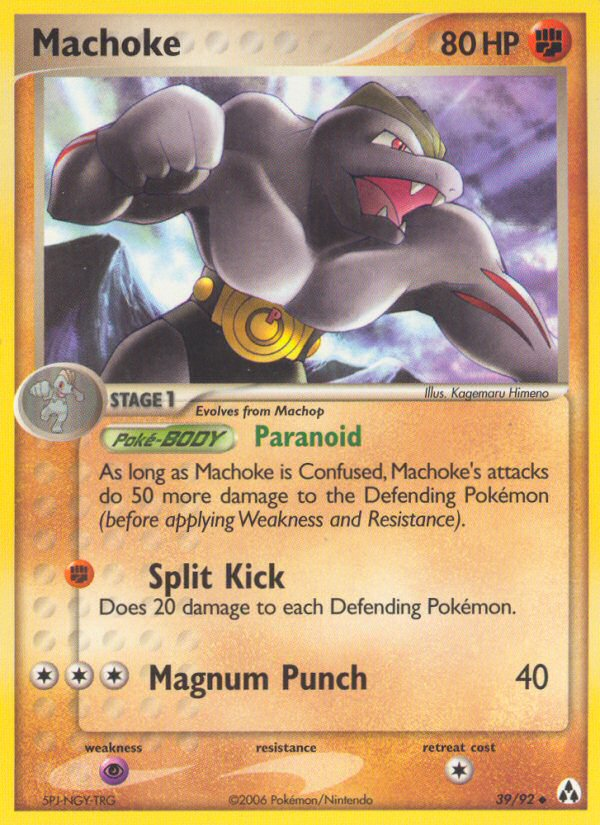 EX Legend Maker Machoke #39/92