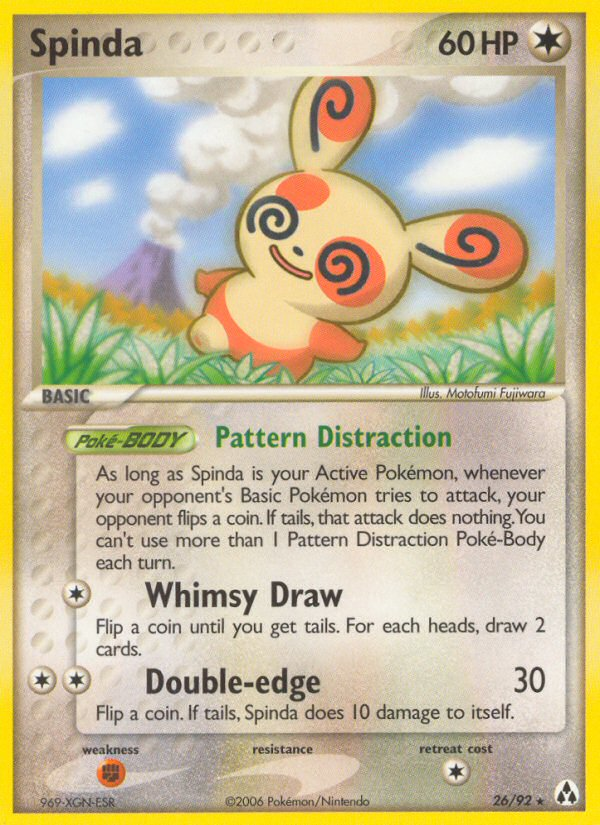 EX Legend Maker Spinda #26/92