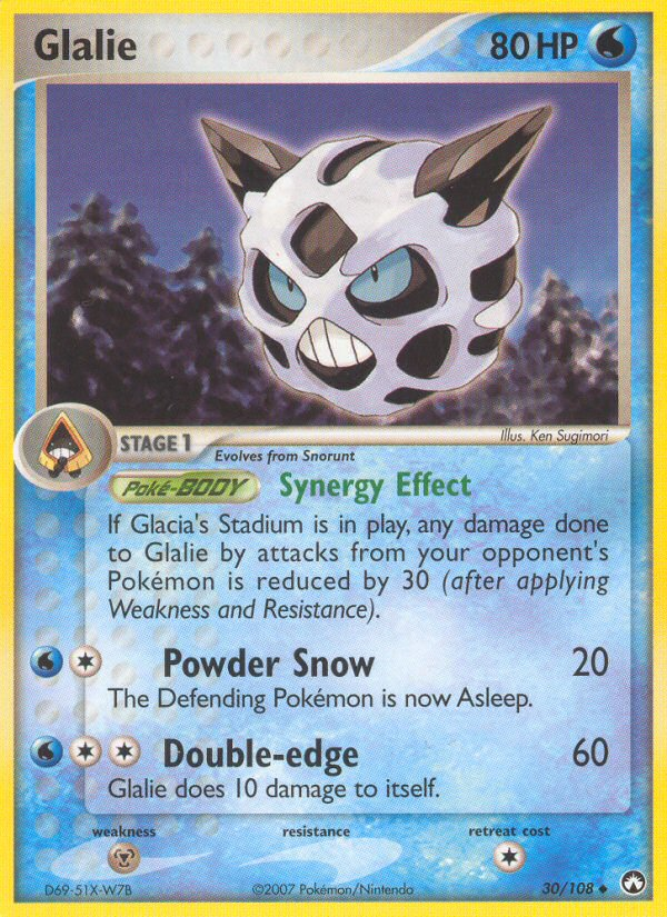 EX Power Keepers Glalie #30/108