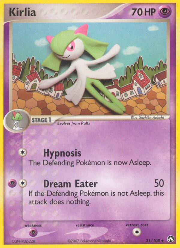 EX Power Keepers Kirlia #31/108