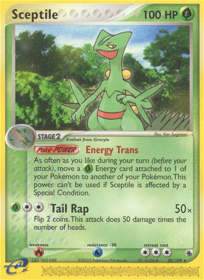 EX Ruby&Sapphire Sceptile #20/109