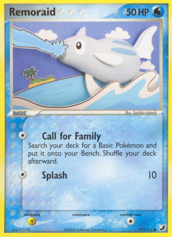 EX Unseen Forces Remoraid #71/115