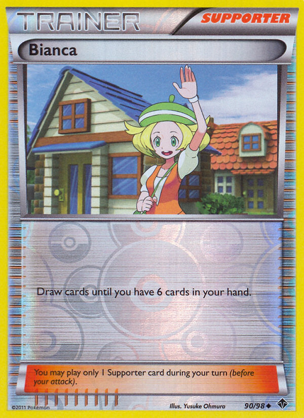 Emerging Powers Bianca #90/98 reverse holo