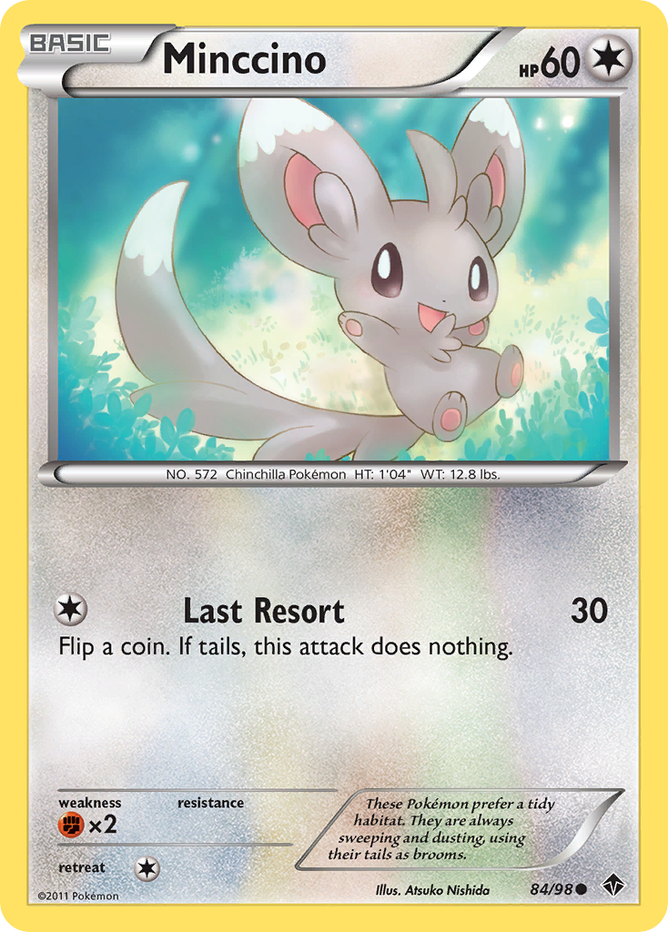 Emerging Powers Minccino #84/98