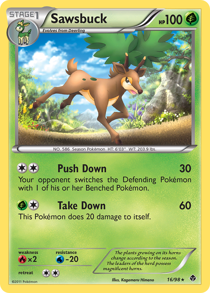 Emerging Powers Sawsbuck #16/98