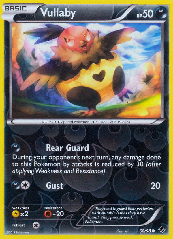 Emerging Powers Vullaby #68/98 reverse holo