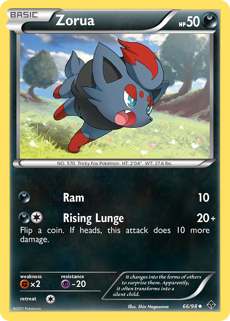 Emerging Powers Zorua #66/98
