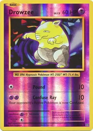 Evolutions Drowzee #49/108 reverse holo