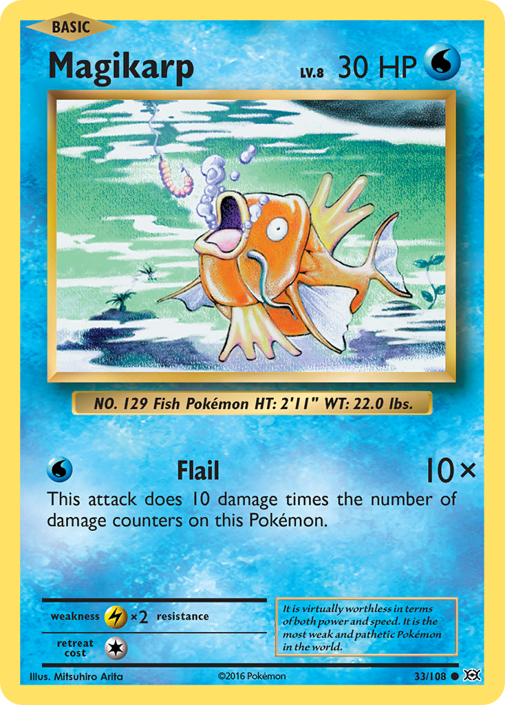 Evolutions Magikarp #33/108