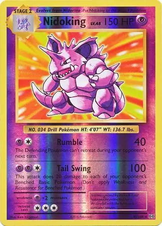Evolutions Nidoking #45/108 reverse holo