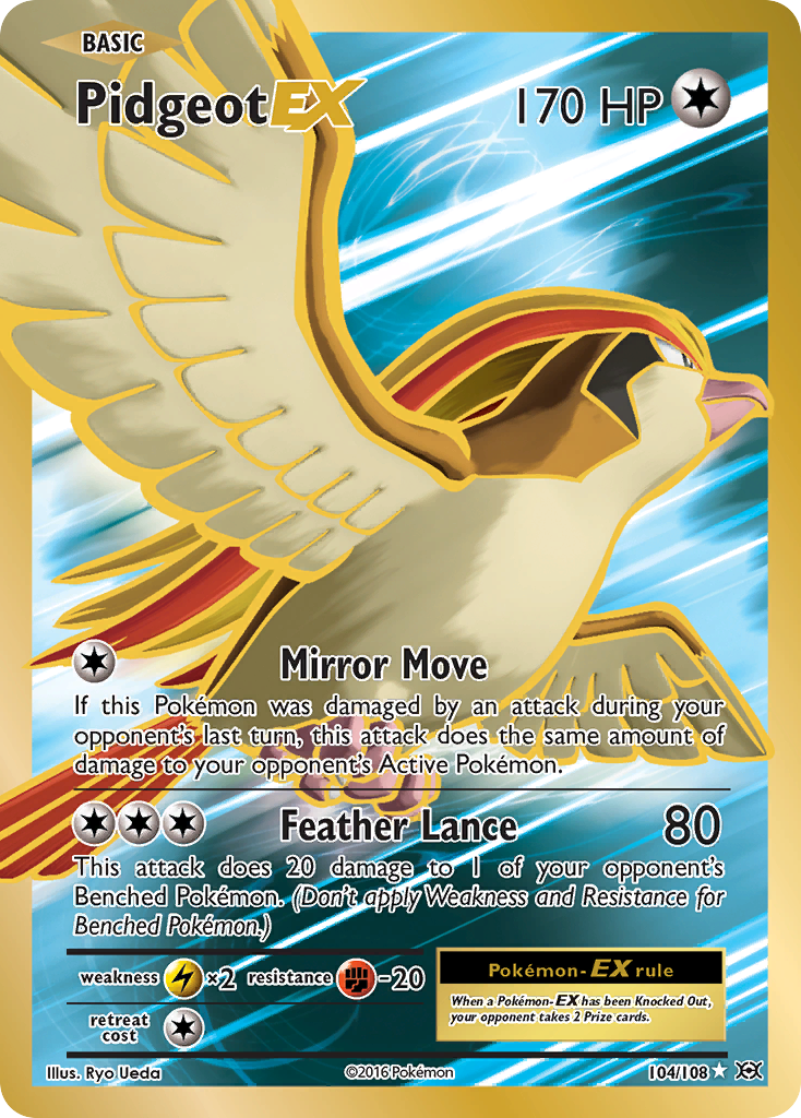 Evolutions Pidgeot EX #104/108