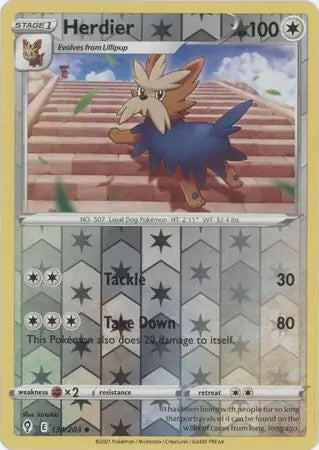 Evolving Skies Herdier #134/203 reverse holo